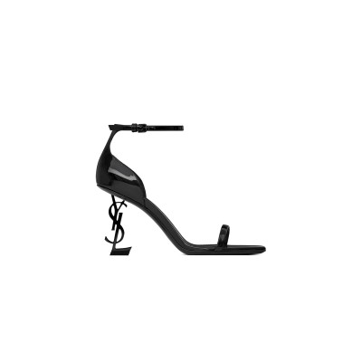 YSL OPYUM SANDALS IN PATENT LEATHER 5576791TVVV1000